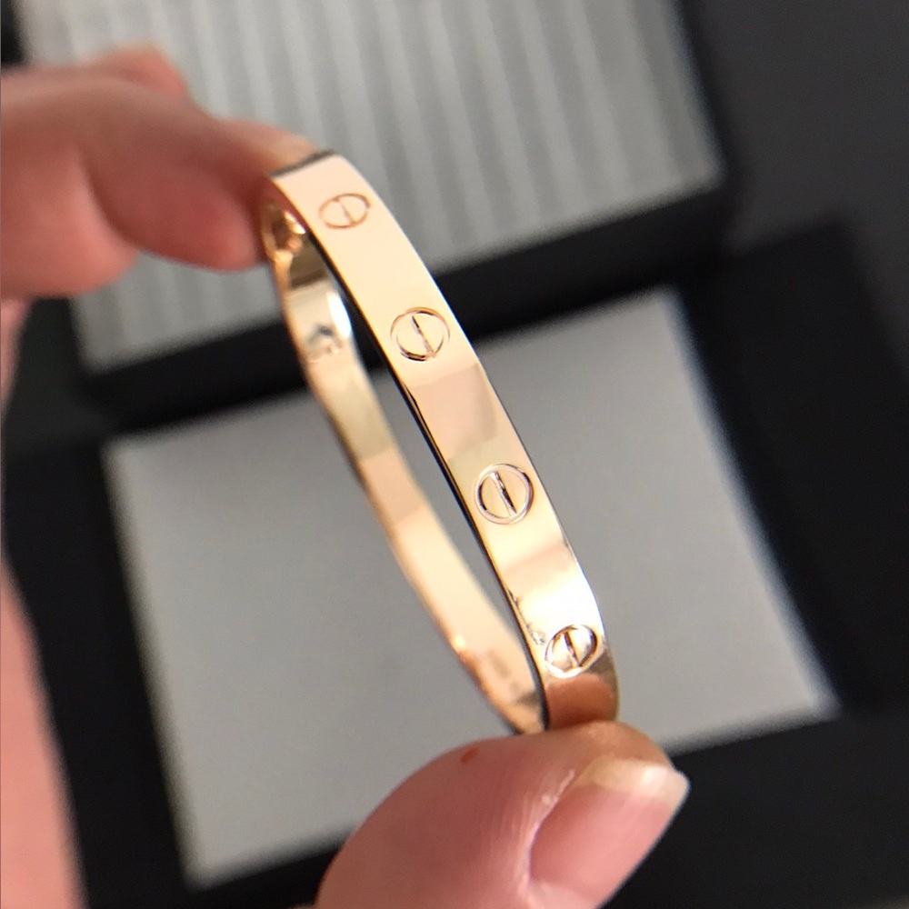Cartier Rose Gold Bracelet✨